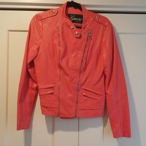 Guess Faux Leather Jacket